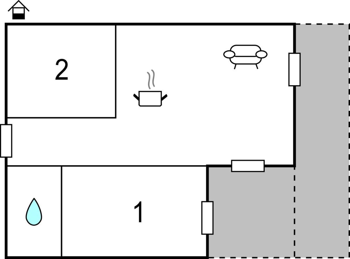 Stunning apartment in Lembruch-Dmmer See with 2 Bedrooms&WiFi Exterior foto